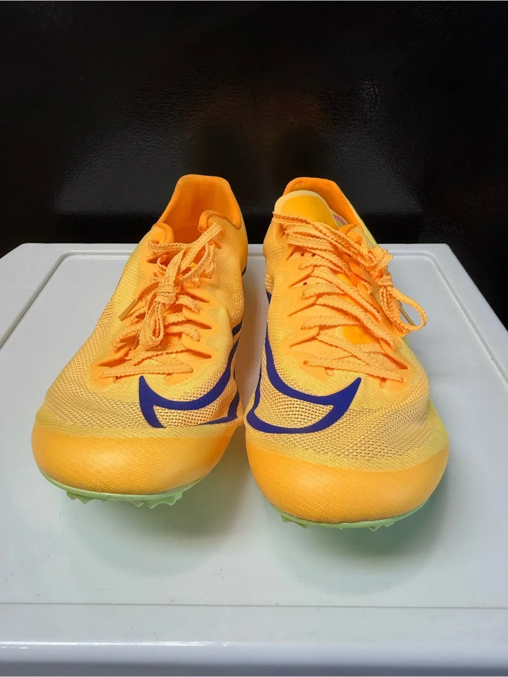 Nike Zoom Ja Fly 4 Track Spikes Citron Pulse DR2741-800 Men’s Size 10.5 Sprint